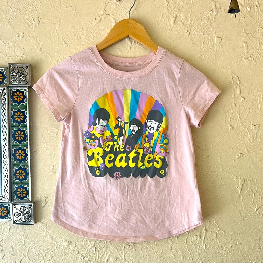 Girls The Beatles T-shirt size Large (10/12)